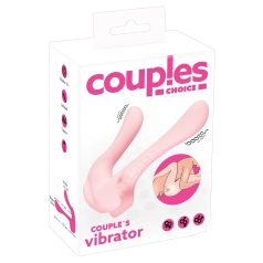 Couples Choice - 2-motors parvibrator (pink)