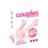 Couples Choice - 2-motors parvibrator (pink)