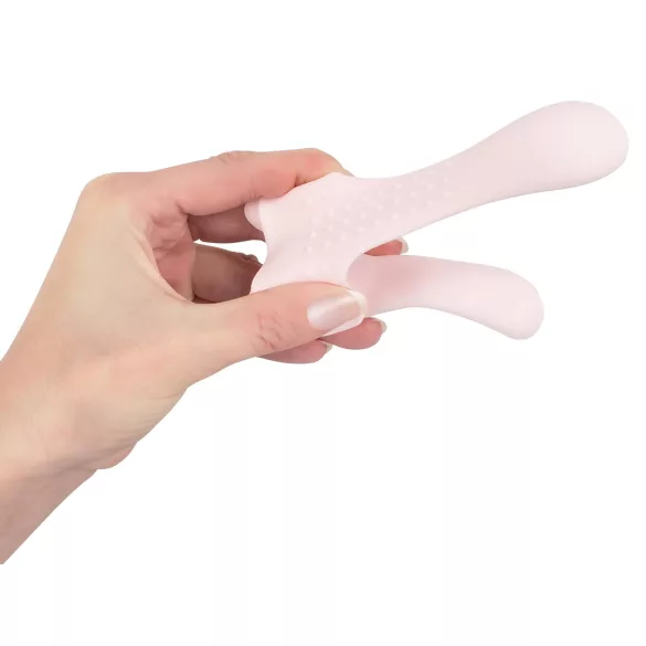 Couples Choice - 2-motors parvibrator (lyserød)