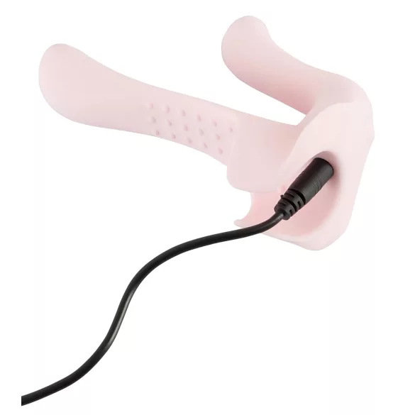 Couples Choice - 2-motors parvibrator (lyserød)