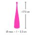 Couples Choice - klitorisvibrator til par - genopladelig - pink