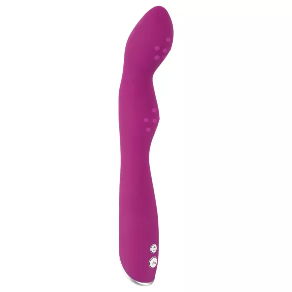 SMILE - fleksibel A- og G-punkt vibrator - pink