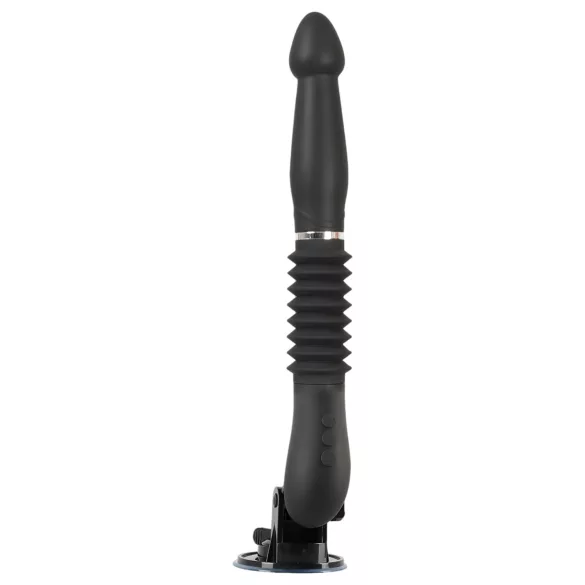 You2Toys - sexmaskine med fjernbetjening - genopladelig vibrator - sort