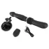 You2Toys - sexmaskine med fjernbetjening - genopladelig vibrator - sort