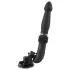 You2Toys - sexmaskine med fjernbetjening - genopladelig vibrator - sort