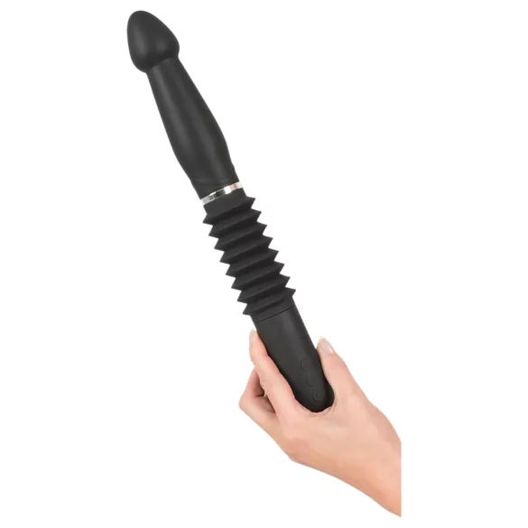 You2Toys - sexmaskine med fjernbetjening - genopladelig vibrator - sort