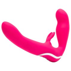 Happyrabbit - strapless strap-on vibrator - pink