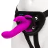 Happyrabbit - strap-on vibrator med kanin - lilla