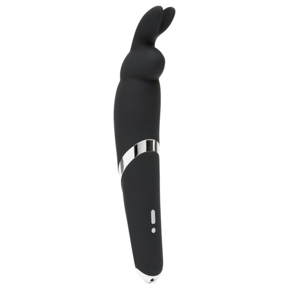 Happyrabbit Wand - genopladelig massagevibrator (sort)