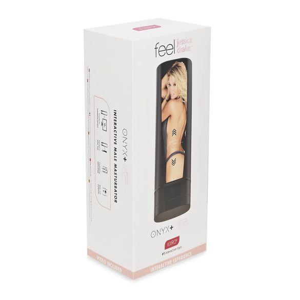 Kiiroo Onyx+ Jessica Drake - interaktiv masturbator - sort