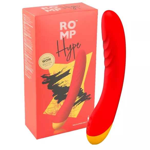 ROMP Hype - g-punkt vibrator - vandtæt - orange