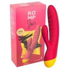   ROMP Jazz - G-punkts vibrator med klitorisarm - vandtæt - pink