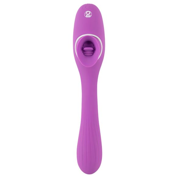 You2Toys - 2i1 vibrator - genopladelig - lilla