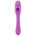 You2Toys - 2i1 vibrator - genopladelig - lilla