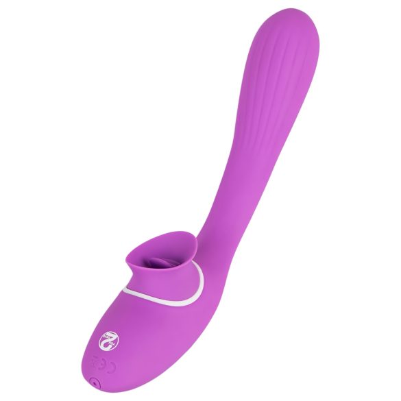 You2Toys - 2i1 vibrator - genopladelig - lilla