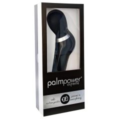 PalmPower Extreme - wand vibrator - genopladelig - sort