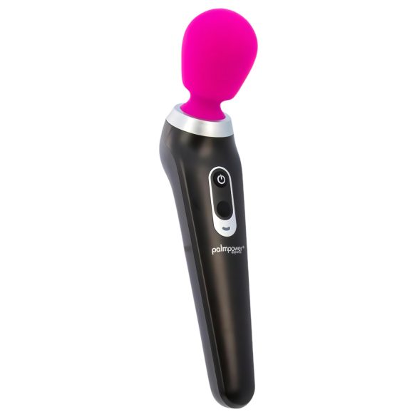 PalmPower Extreme - wand vibrator - genopladelig - pink/sort