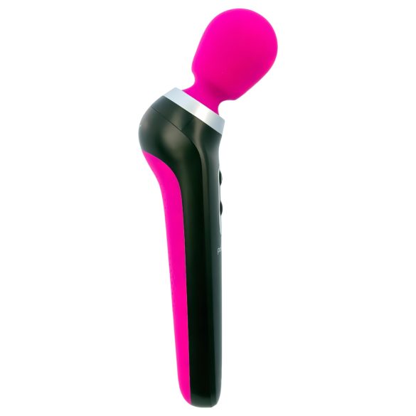 PalmPower Extreme - wand vibrator - genopladelig - pink/sort