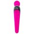 PalmPower Extreme - wand vibrator - genopladelig - pink/sort