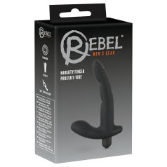 Rebel Naughty Finger - prostata vibrator (sort)