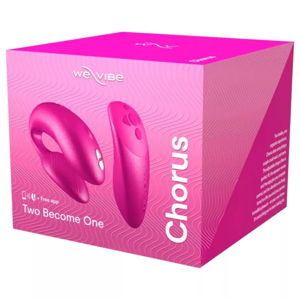 We-Vibe Chorus - genopladelig, smart parvibrator (pink)