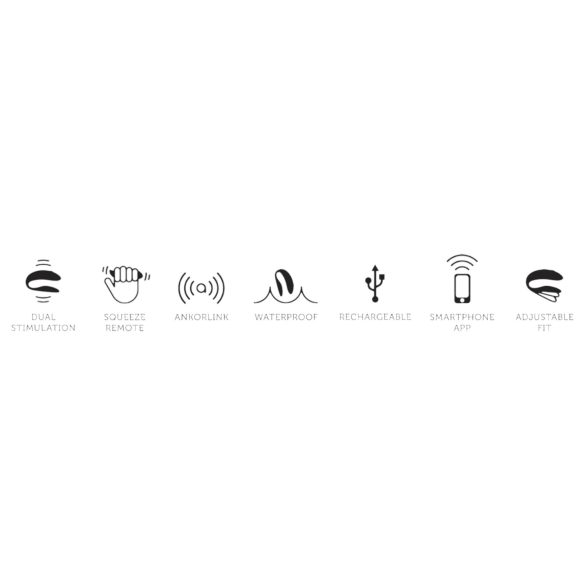 We-Vibe Chorus - genopladelig, smart parvibrator (pink)