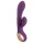 You2Toys - rabbitvibrator med klitorisstimulator - genopladelig - lilla