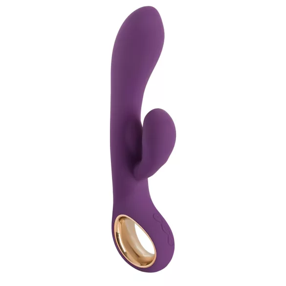 You2Toys - rabbitvibrator med klitorisstimulator - genopladelig - lilla