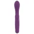 You2Toys - rabbitvibrator med klitorisstimulator - genopladelig - lilla