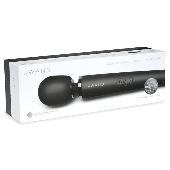 Le Wand Petite - trådløs massagevibrator - sort