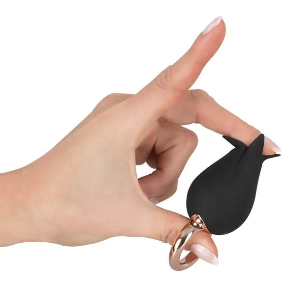 Belou - klitorisvibrator med genopladeligt batteri - vandtæt - sort