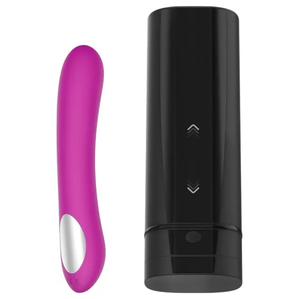 Kiiroo Onyx+ og Pearl 2 - par sæt masturbator og vibrator
