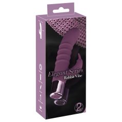   Rabbit Vibe - rabbit vibrator - g-punkt og klitoris - genopladelig - lilla