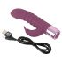 Rabbit Vibe - genopladelig G-punkt vibrator med klitorisarm (lilla)