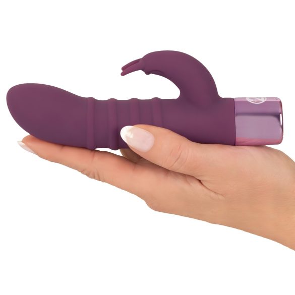 Rabbit Vibe - genopladelig G-punkt vibrator med klitorisarm (lilla)