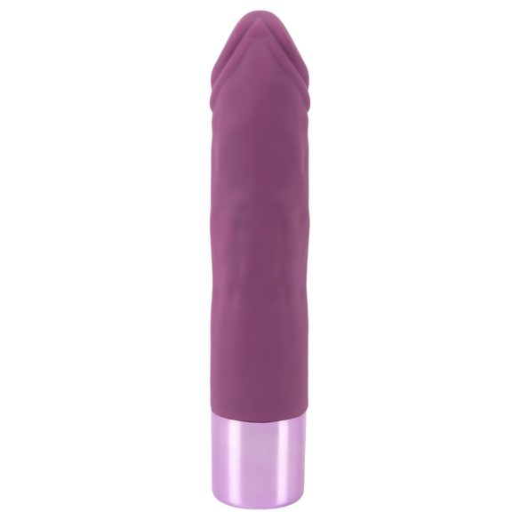 You2Toys Elegant Realistisk - genopladelig, vandtæt vibrator (lilla)