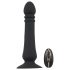 Black Velvet - genopladelig, pulserende anal vibrator (sort)