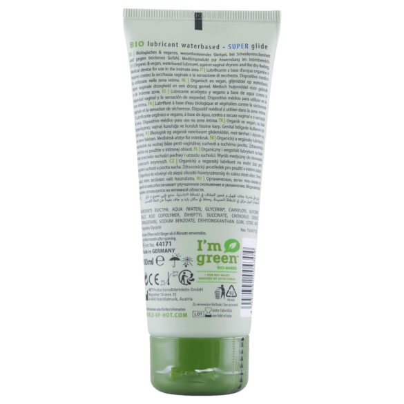 HOT Bio Super - vandbaseret glidecreme - vegansk - 100ml