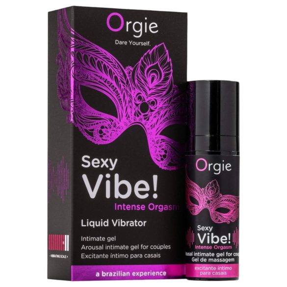 Orgie - unisex flydende vibrator - orgasmegel 15ml