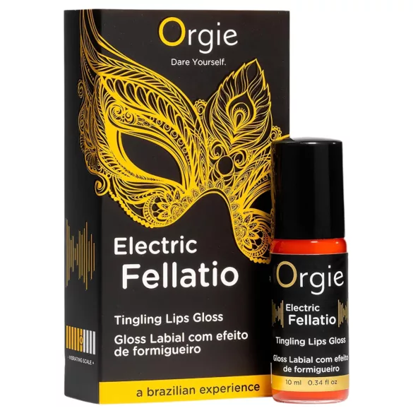 Orgie Electric Fellation - kildrende lipgloss (10 ml)