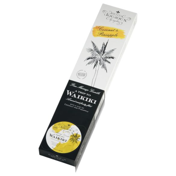 Petits Joujoux - massagelys - kokos-ananas duft - 5x43ml