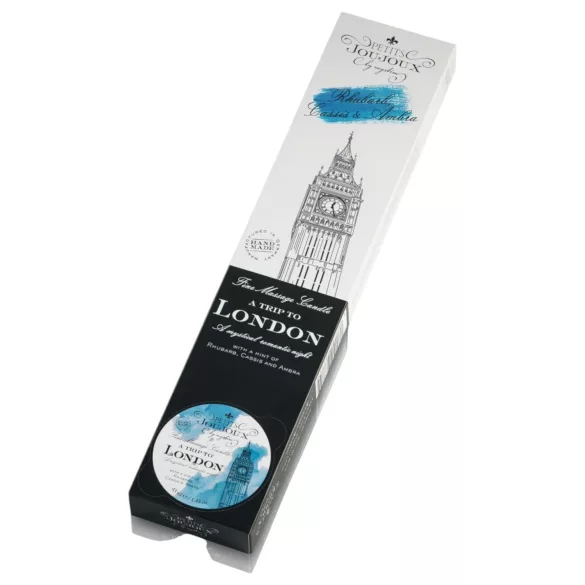 Petits Joujoux - massagelys - rabarber/amber duft - 5x43ml