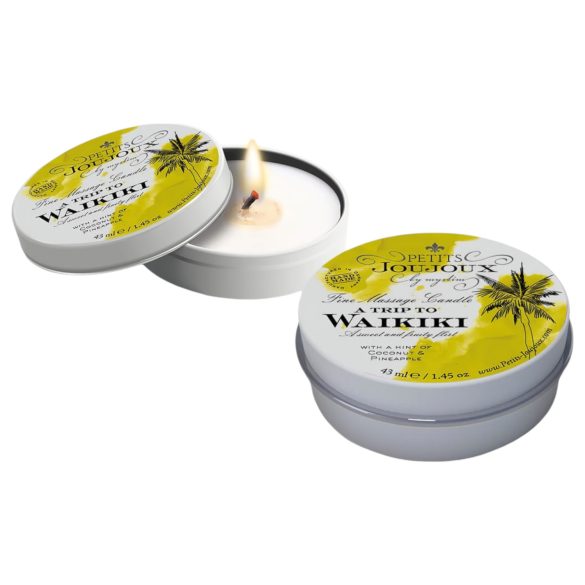 Petits Joujoux Waikiki - massage lys - kokos-ananas (43ml)