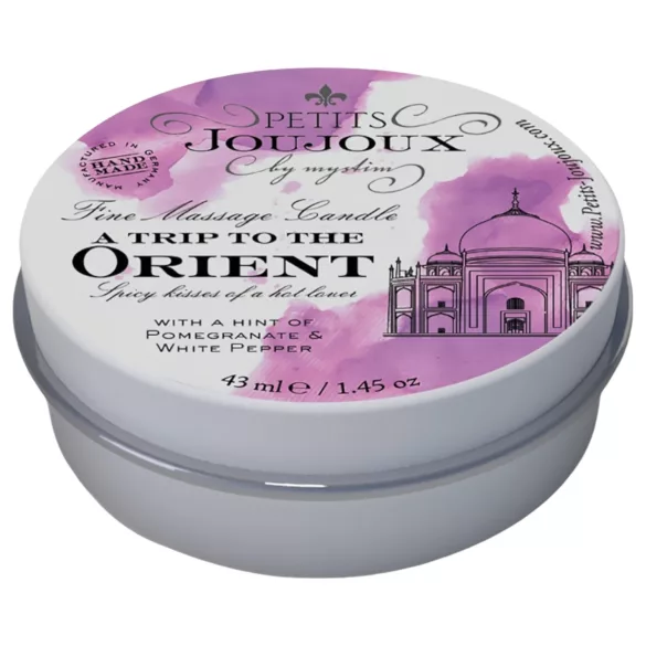 Petits Joujoux Orient - massagelys - granatæble-hvid peber - 43ml