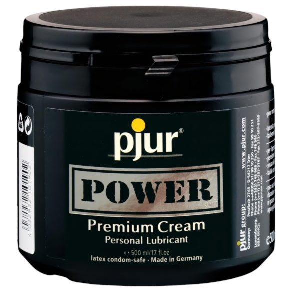 Pjur Power - glidecreme - premium silikonbaseret - 500ml