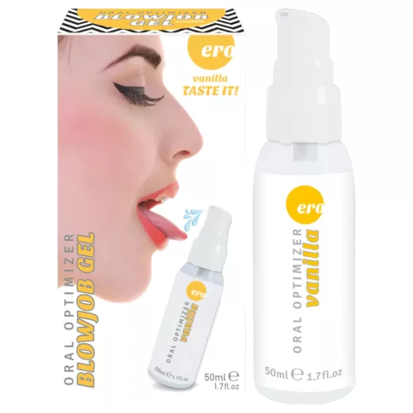 HOT - Blowjob Gel - oralt glidegel - vanilje (50 ml)