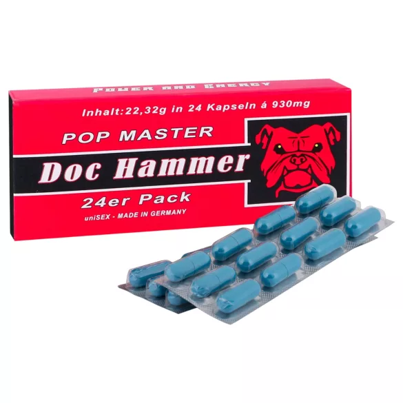 Doc Hammer - kosttilskud kapsler - unisex - 24 stk