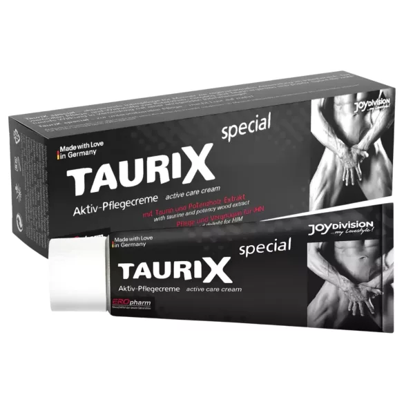 TauriX - peniscreme - fugtgivende - 40ml