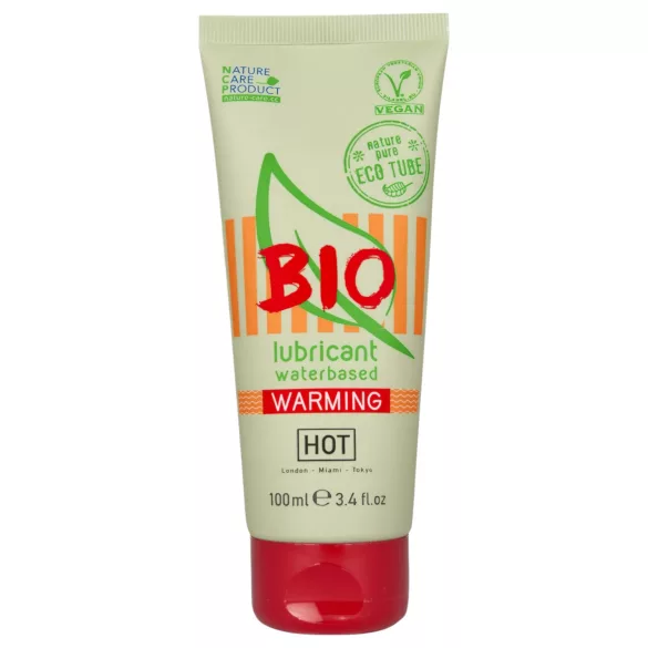 HOT BIO - glidecreme med varmende effekt - vegansk - 100ml