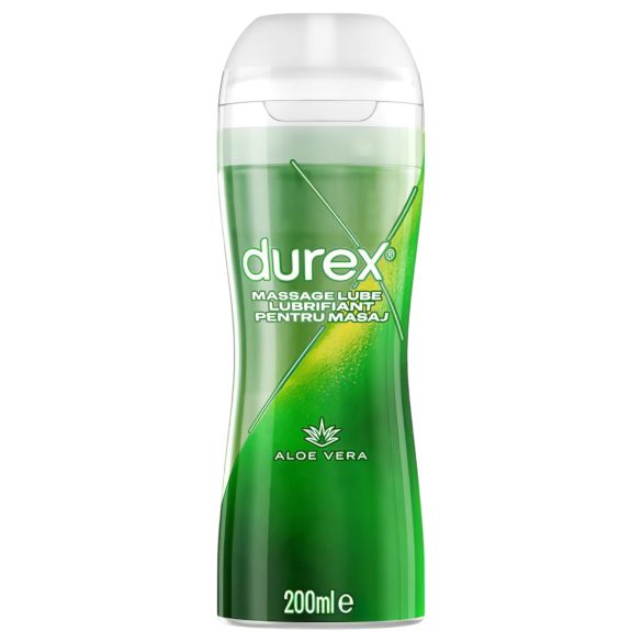 Durex Play 2-i-1 Massageolie - Aloe Vera (200ml)